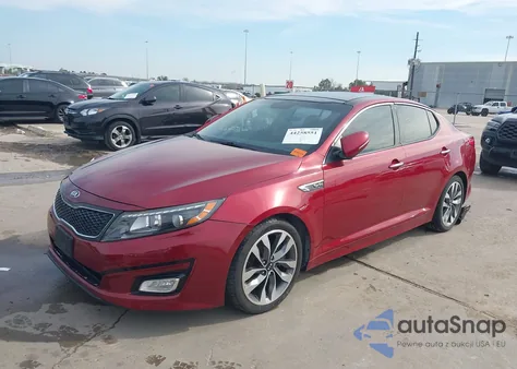2015 Kia Optima Sx Turbo z USA, uszkodzony, nr VIN 5XXGR4A60FG505445